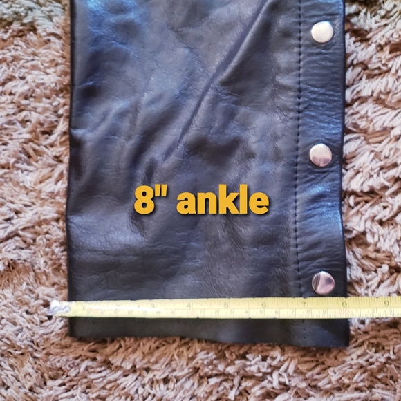 COPY - Genuine Black Leather Chaps  BARNEYS - Picture 16 of 16